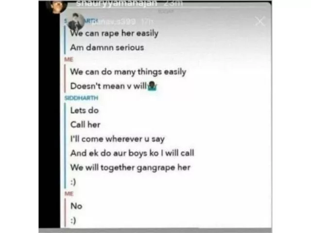 officiala says girl supposed target of crime created a fake account to test values character of her male friend screengrab snapchat officiala says girl supposed target of crime created a fake account to test values character of her male friend screengrab snapchat