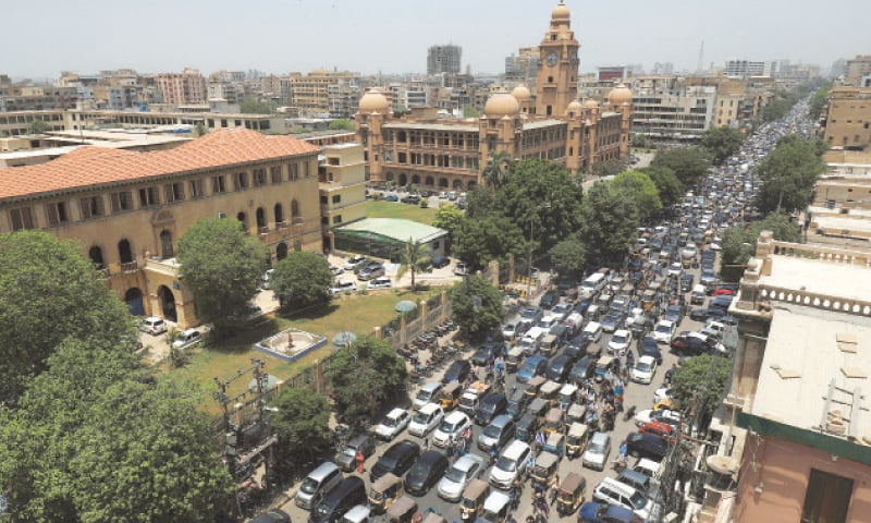 eased lockdown in karachi photo reuters