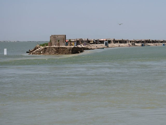 manchhar breached to save sehwan manchhar breached to save sehwan