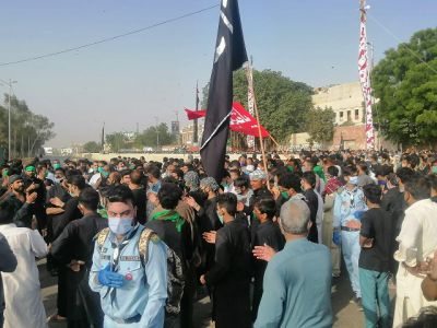 police seal yaum e ali procession route in lahore police seal yaum e ali procession route in lahore