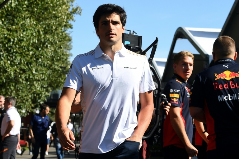 sainz 25 will leave mclaren following the 2020 season to partner 22 year old charles leclerc at ferrari forming the team 039 s youngest pairing in the past 50 years photo afp