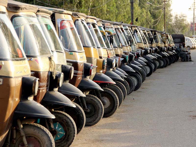as rickshaws defy ban hiked fares take a toll on citizens 039 pockets photo nni