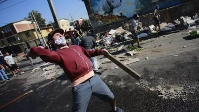 wild protests break out in chile over covid 19 lockdown food shortages wild protests break out in chile over covid 19 lockdown food shortages