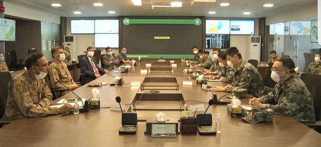 chinese military medical team visits ncoc