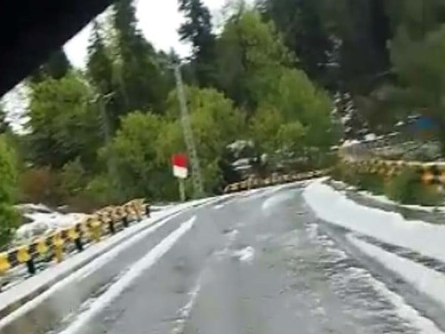 snowfall on tuesday was very unusual even for the local population most of whom had never seen such weather in may screengrab snowfall on tuesday was very unusual even for the local population most of whom had never seen such weather in may screengrab