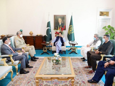 live pm army chief deliberate over covid 19 crisis as nationwide tally rises to 47 293