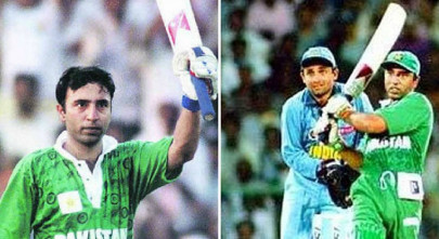 watch saeed anwar s majestic 194 run knock against india on this day in 1997 watch saeed anwar s majestic 194 run knock against india on this day in 1997