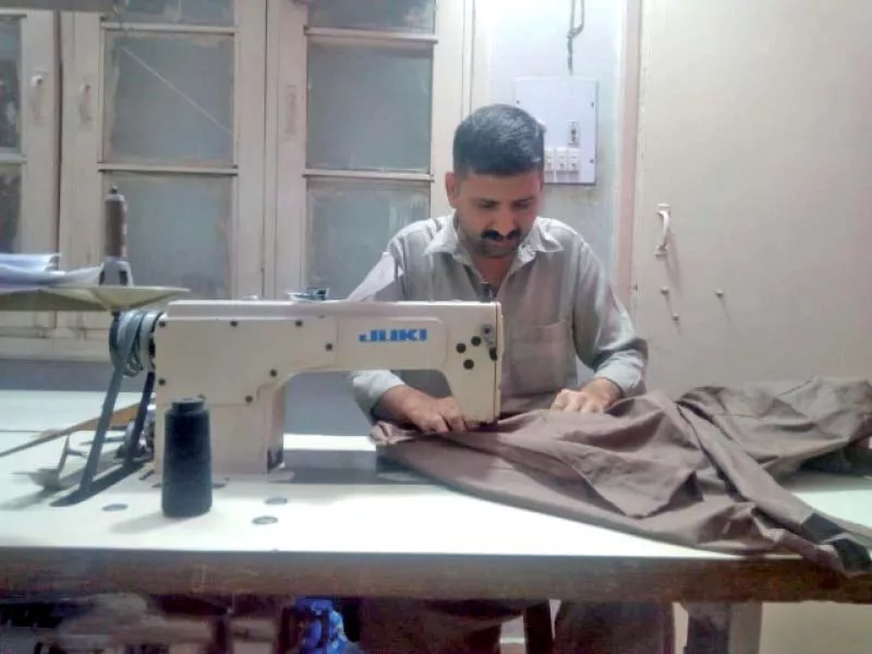 affected by the lockdown like every other business tailors who are usually most busy in the days leading up to eid have seen a massive decline in orders to stitch new clothes photo express affected by the lockdown like every other business tailors who are usually most busy in the days leading up to eid have seen a massive decline in orders to stitch new clothes photo express