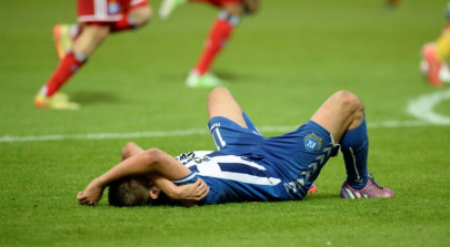 bundesliga player ignores virus protocols to hug life saver manager