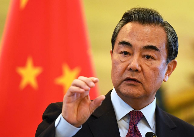 i call on the us to stop wasting time and stop wasting precious lives says chinese foreign minister wang yi photo reuters file