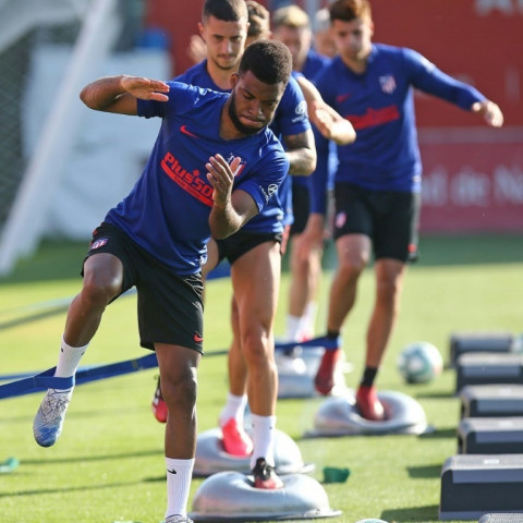 spanish sides are currently training in small groups but should be able to return to full training on june 1 photo afp