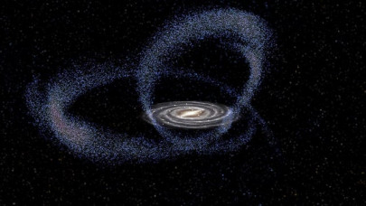 collision of galaxies may have spurred our solar system s formation