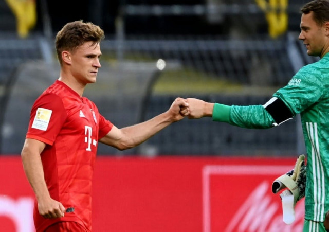 bayern munich moved seven points clear at the top of the bundesliga table photo afp bayern munich moved seven points clear at the top of the bundesliga table photo afp