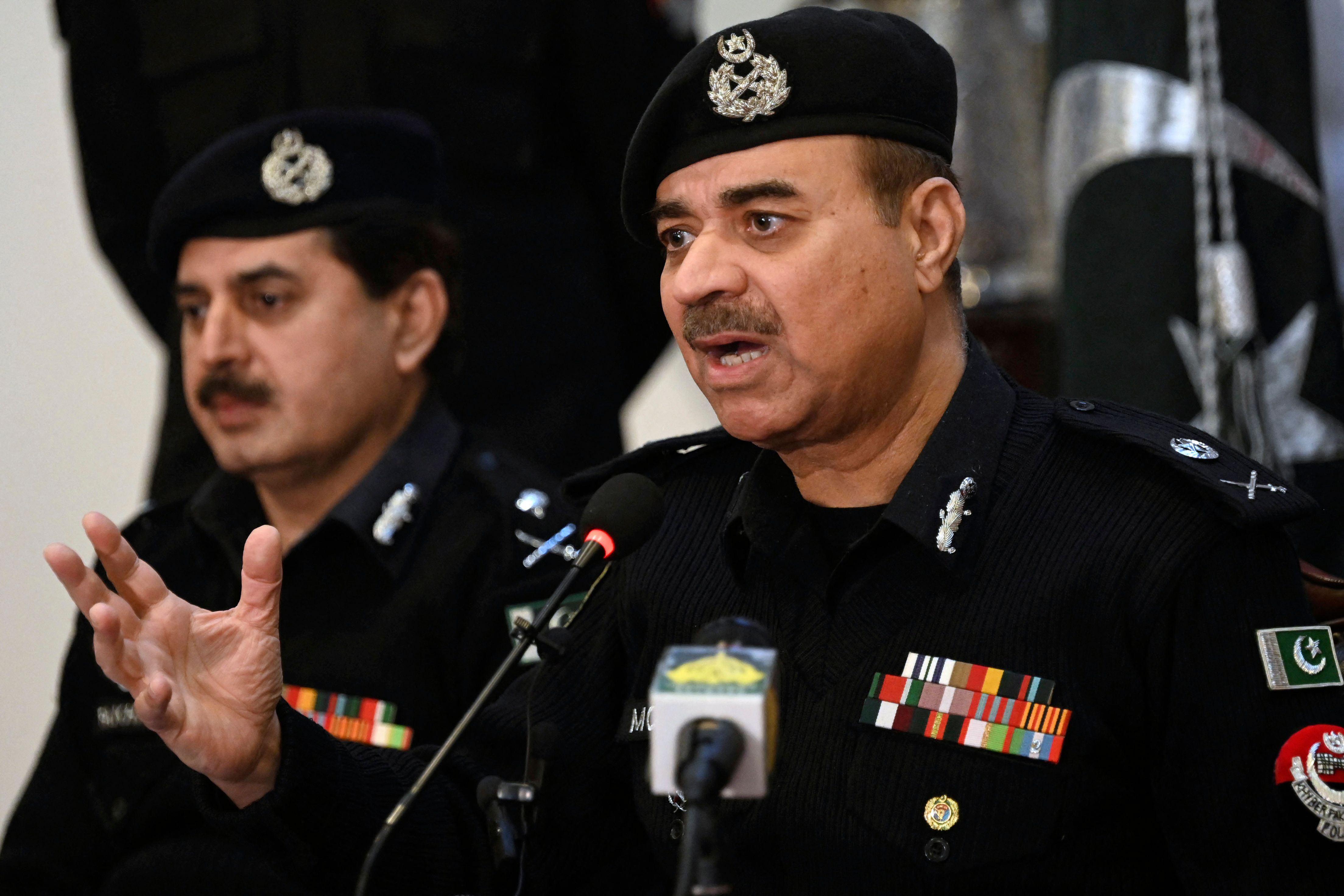 Peshawar mosque bomber identified, was in police unifom: IG K-P