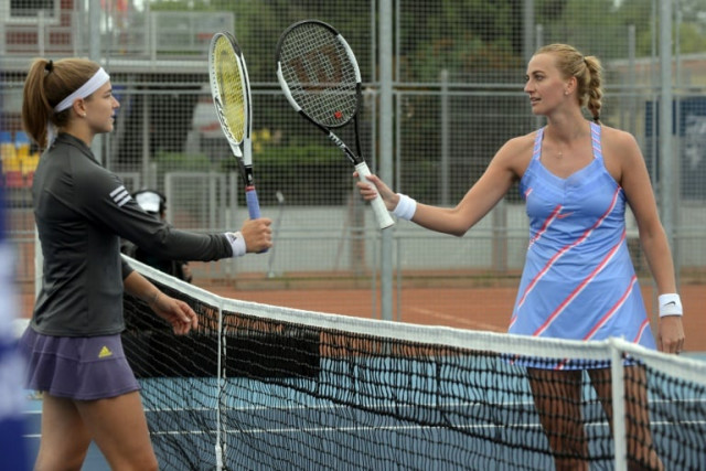 kvitova hails bizarre czech tournament as new start for tennis kvitova hails bizarre czech tournament as new start for tennis