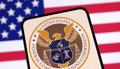 united states federal communications commission logo and us flag are seen in this illustration taken april 23 2025 photo reuters