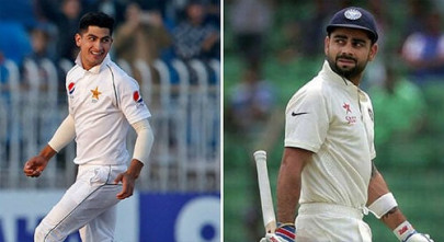 i respect virat kohli but don t fear him naseem shah eager to face india i respect virat kohli but don t fear him naseem shah eager to face india