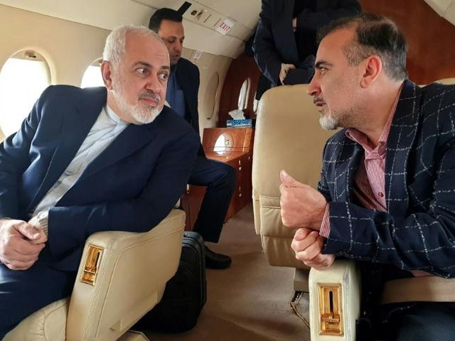 a prisoner swap in december saw the us free iranian scientist massoud soleimani who flew home with foreign minister mohammad javad zarif photo afp file