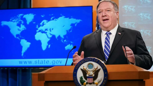 us secretary of states says these kinds of actions echoed similarly heavy handed behaviour over hong kong photo afp file us secretary of states says these kinds of actions echoed similarly heavy handed behaviour over hong kong photo afp file