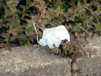 discarded face masks and gloves increasingly used to avoid exposure to covid 19 are often disposed of without a second thought about how they may spread the virus further in the community photos reuters afp