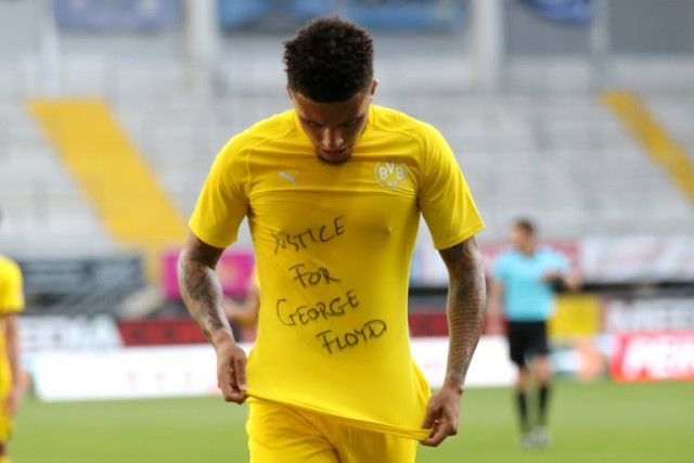 infantino says player calls for floyd justice should be applauded infantino says player calls for floyd justice should be applauded