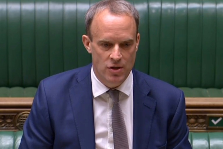 britain 039 s foreign secretary dominic raab said he had reached out to australia new zealand the united states and canada about contingency plans if the law sparks a deluge of hong kongers looking to leave photo afp