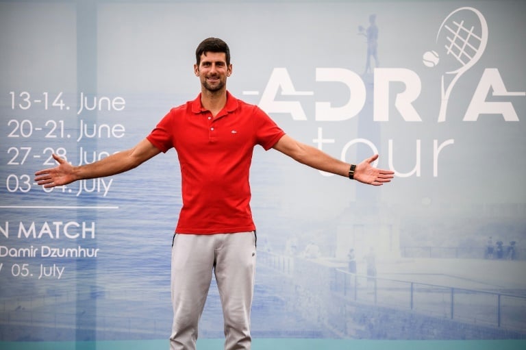 as doubts grow over whether or not the grand slam event can go ahead as scheduled in new york djokovic admitted the demands of organisers could create severe strain photo afp