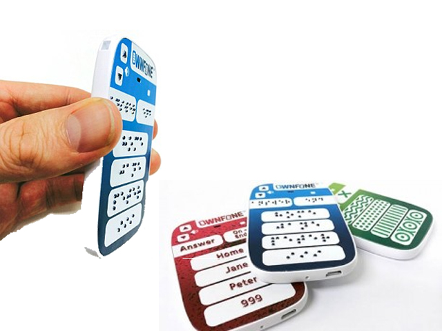Braille Computer Mobile Braille phones: Helping the blind connect with the world