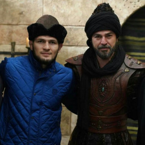 when ufc champion khabib nurmagomedov visited the sets of dirili ertu rul