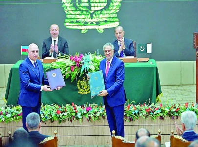 pakistan azerbaijan eye 2 billion trade