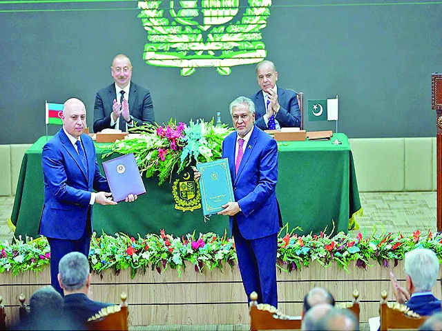 pakistan azerbaijan eye 2 billion trade pakistan azerbaijan eye 2 billion trade