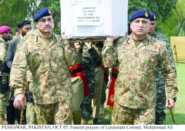 lt col five soldiers martyred in waziristan