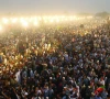 a huge number of people attend a pti rally in swabi photo reuters