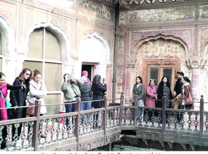 bhatti gate guided tour takes visitors to heart of city bhatti gate guided tour takes visitors to heart of city