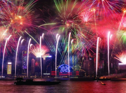 world waves goodbye to tumultuous 12 months world waves goodbye to tumultuous 12 months