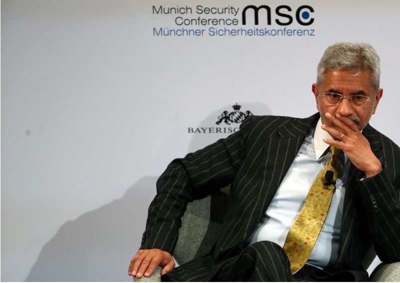 indian minister of external affairs subrahmanyam jaishankar attends a panel during the annual munich security conference in munich germany february 14 2020 photo reuters