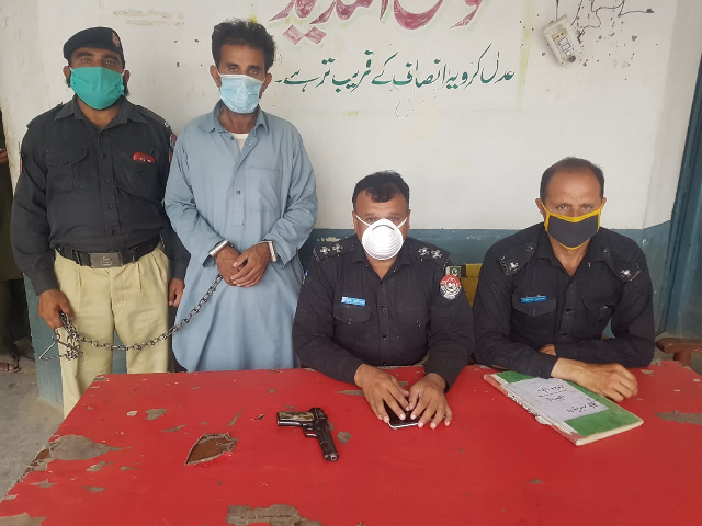 miraman a resident of swabi confessed to the killing over issue of delayed payment photo express