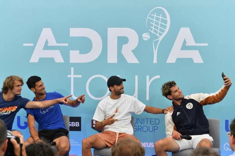 the atp held a video conference with players on wednesday to discuss tentative plans for the second half of a season that has been suspended until at least the end of july photo afp