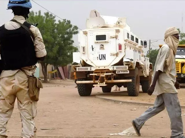 united nations minusma peacekeepers patrol the streets of gao eastern mali on august 3 2018 photo afp file united nations minusma peacekeepers patrol the streets of gao eastern mali on august 3 2018 photo afp file