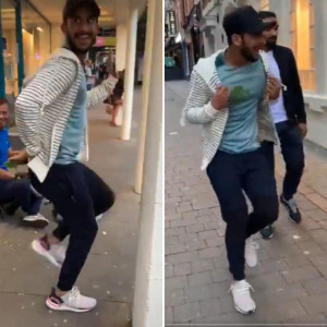 hasan ali s viral dance video fans come to bowler s defence hasan ali s viral dance video fans come to bowler s defence