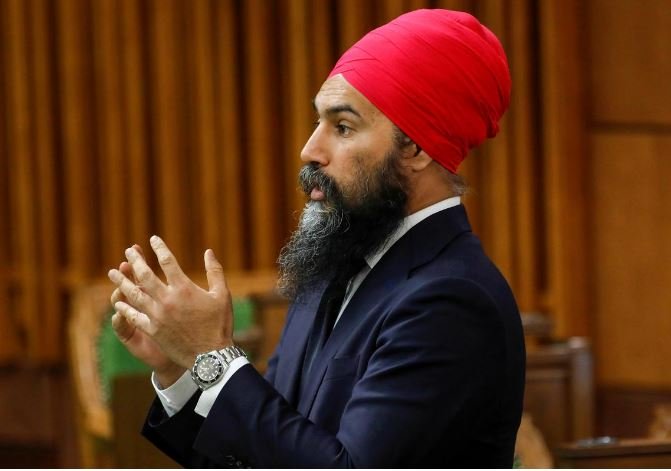 canada 039 s new democratic party leader jagmeet singh speaks during a meeting of the special committee on the covid 19 outbreak in the house of commons on parliament hill in ottawa ontario canada photo reuters file