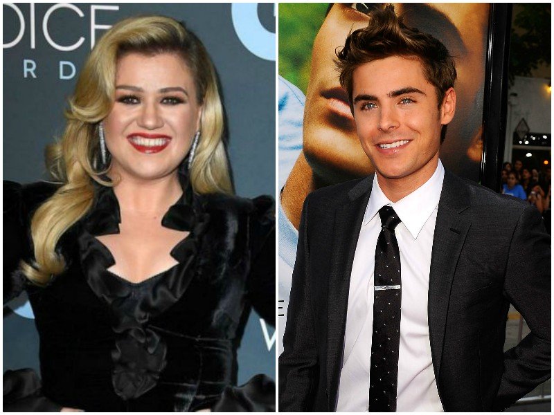 kelly clarkson zac efron to get stars on hollywood walk of fame