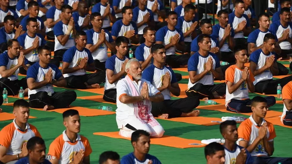 india s modi promotes yoga against coronavirus