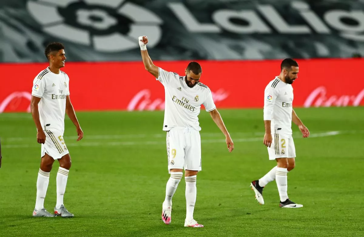 the win took second placed real to 62 points after 29 games two behind champions barca photo afp the win took second placed real to 62 points after 29 games two behind champions barca photo afp