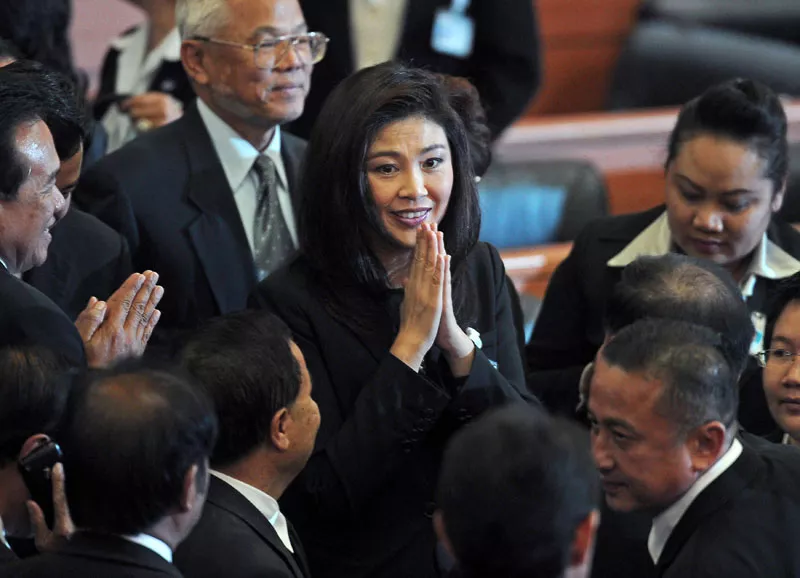 yingluck shinawatra becomes thailand s first female pm yingluck shinawatra becomes thailand s first female pm