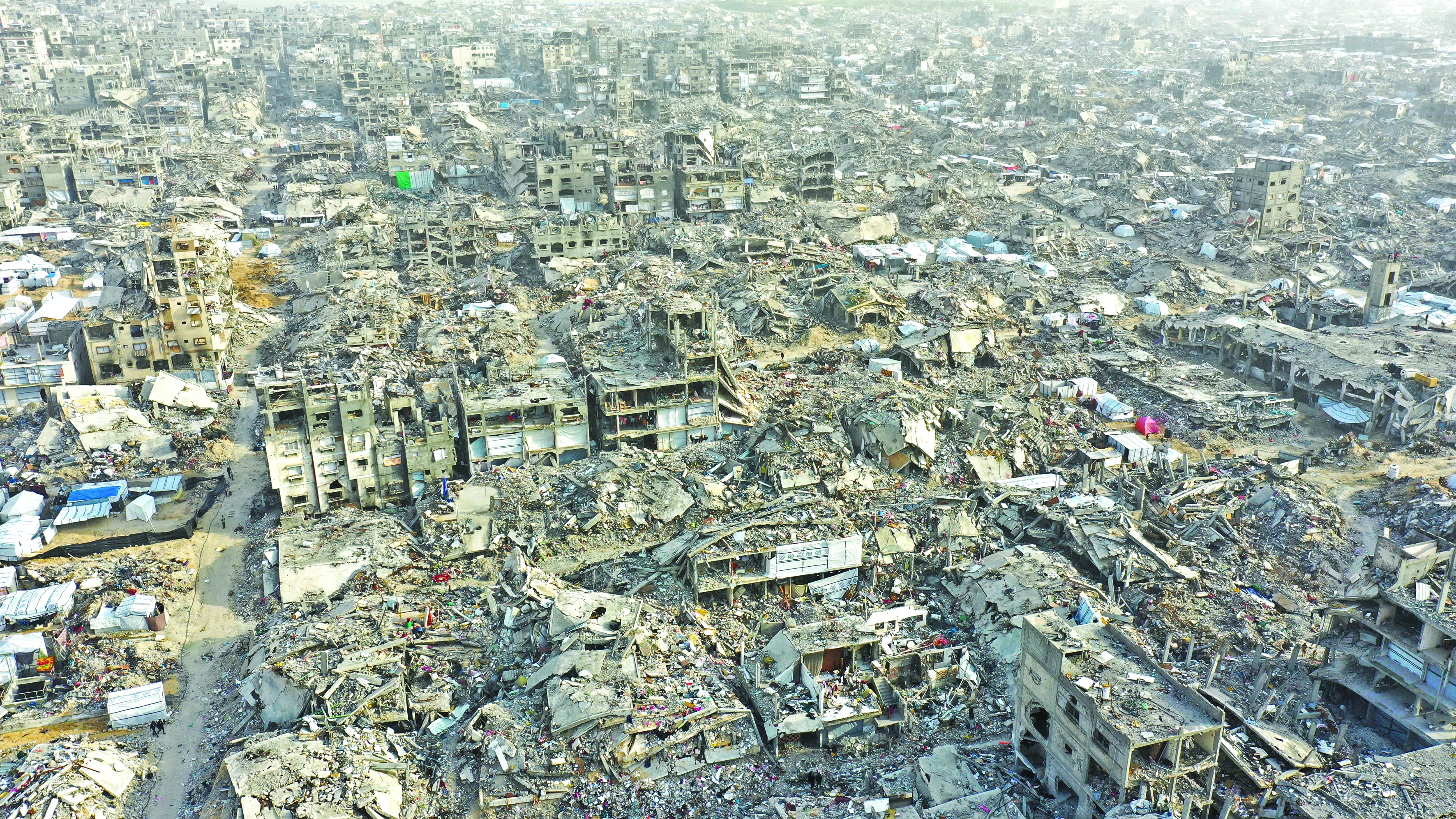 this picture shows houses destroyed during the israeli offensive amid a ceasefire between israel and hamas in beit hanoun gaza photo reuters this picture shows houses destroyed during the israeli offensive amid a ceasefire between israel and hamas in beit hanoun gaza photo reuters