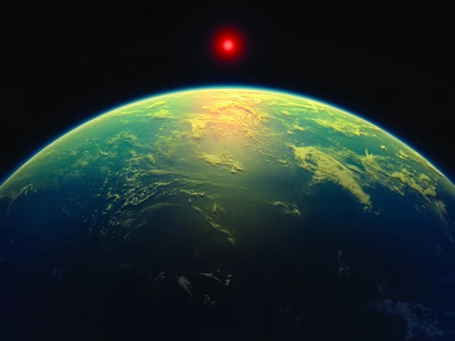 a handout artist s impression released by n madhusudhan university of cambridge shows the k2 18b super earth photo afp a handout artist s impression released by n madhusudhan university of cambridge shows the k2 18b super earth photo afp