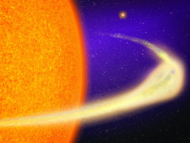 the disintegrating exoplanet bd 05 4868 ab orbits a sun like star 140 light years away from earth in this illustration image photo reuters the disintegrating exoplanet bd 05 4868 ab orbits a sun like star 140 light years away from earth in this illustration image photo reuters