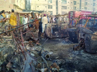 rickshaws pushcarts gutted
