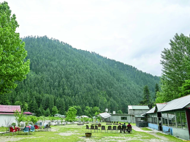 guest house staff sit inside an empty tourist place in keran village on the loc in neelum valley ajk photo afp guest house staff sit inside an empty tourist place in keran village on the loc in neelum valley ajk photo afp